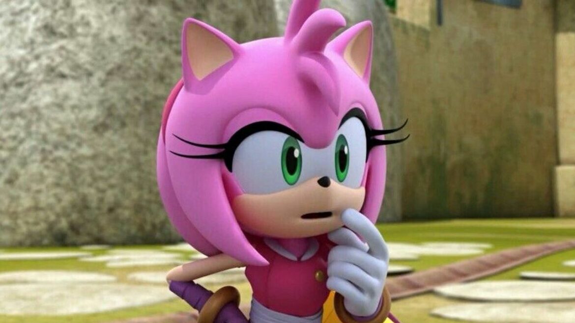 Tổng hợp bộ sưu tập tranh tô màu cô nàng “Amy Rose” cho bé gái