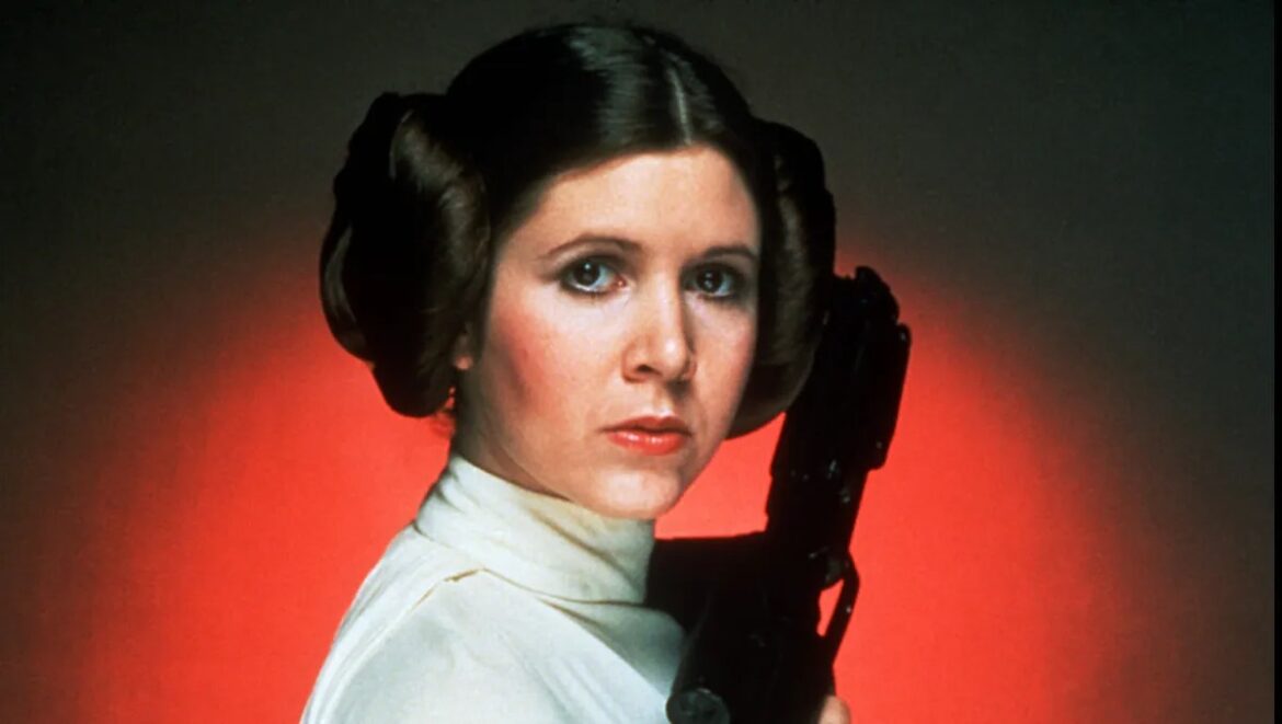 Tranh tô màu nàng công chúa Leia Organa cho bé