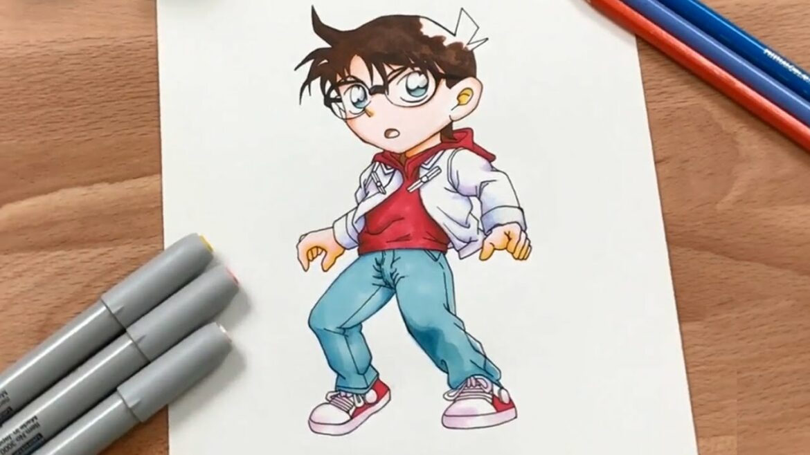 vẽ conan